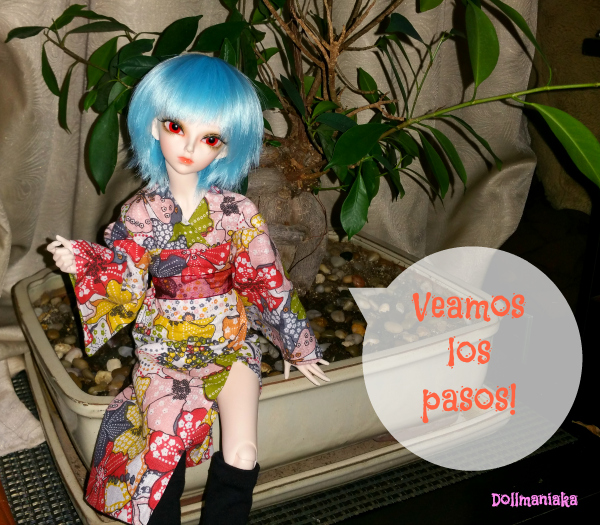 hacer kimono o yukata a dollfie