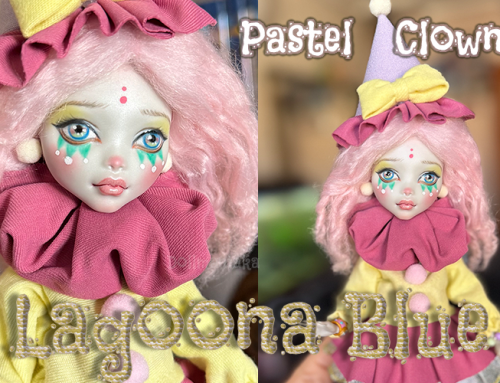 Pastel Clown Lagoona Blue Monster High Custom